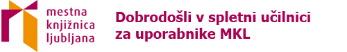e-učilnica Mestne knjižnice Ljubljana za uporabnike